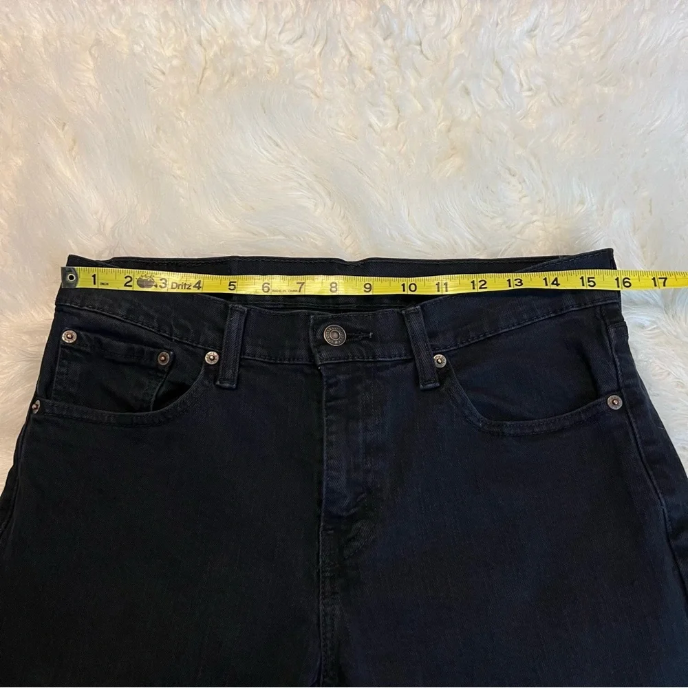 Levi’s Black Denim Straight Leg Jeans Men’s 32 W 32 L